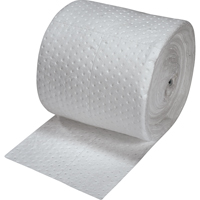 Premium Fine Fiber Sorbent Rolls, Mediumweight, 150' L x 15" W, 20 gal. Absorbancy Ontario Safety Products