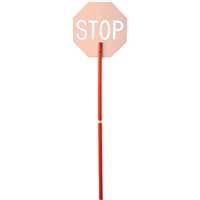Traffic Control Sign Plastic Handle Ontario Safety Products