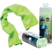 Serviettes de refroidissement 6602 Chill-Its, Lime haute visibilit&eacute; Ontario Safety Products