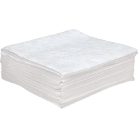 Anti Static Sorbent Pads, Oil Only, 30" x 30", 55 Gal. Absorbancy SEJ014 | Ontario Safety Product