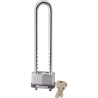 Cadenas lamin&eacute;, Argent, Cl&eacute;s diff&eacute;rentes, Acier lamin&eacute;, Largeur de 1-3/4" Ontario Safety Products
