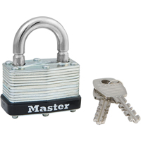 Cadenas lamin&eacute;, Argent, Cl&eacute;s identiques, Acier lamin&eacute;, Largeur de 1-3/4" Ontario Safety Products