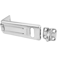 General Security Hardened Steel Hasp, Silver SEJ526 | Ontario Safety Product