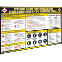 GHS Information Wall Charts SEJ599 | Ontario Safety Product