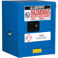 ChemCor<sup>®</sup> Lined Hazardous Material Countertop Safety Cabinets, 4 gal., 17" x 22" x 17" SEL040 | Ontario Safety Product