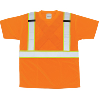 T-shirt conforme &agrave; la CSA, Polyester, Moyen, Orange Ontario Safety Products