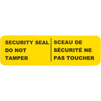 Security Seals, 2-1/2" SEL304 | Ontario Safety Product