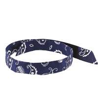 Chill-Its<sup>®</sup> 6705 Evaporative Cooling Bandana, Blue SEL869 | Ontario Safety Product