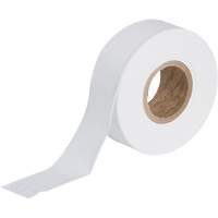 Flagging Tape, 1.188" W x 300' L, White Ontario Safety Products