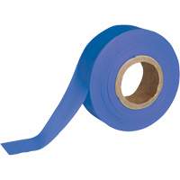 Flagging Tape, 1.188" W x 150' L, Blue SEN590 | Ontario Safety Product