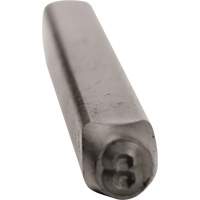 Individual Standard General Purpose Steel Hand Stamp Pieces, # 8, 3/32" Ontario Safety Products