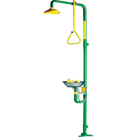 Safe-T-Zone<sup>®</sup> Aerated Combination Shower & Eye Wash SF858 | Ontario Safety Product