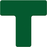 Marqueurs all&eacute;g&eacute;e/5S Armor Stripe, T, 6" lo x 6" la, Vert, Plastique Ontario Safety Products
