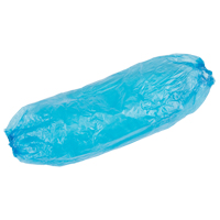 Disposable Sleeves, 18" long, Polyethylene, Blue SFU586 | Ontario Safety Product