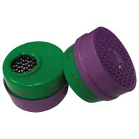 Cartouche pour respirateur, Combinaison cartouche et filtre contre les particules pour gaz/vapeurs, Ammoniac/M&eacute;thylamine/Filtre P100 Ontario Safety Products