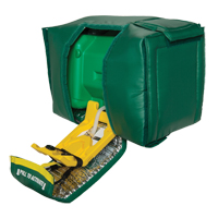 Tempered Portable Eyewash, Gravity-Fed, 9 gal. Capacity, Meets ANSI Z358.1 Ontario Safety Products