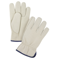 Gants de conducteur doubl&eacute;s pour l'hiver de premi&egrave;re qualit&eacute;, T-Grand, Paume en Cuir fleur de vache, Molleton Ontario Safety Products
