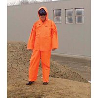 V&ecirc;tements imperm&eacute;ables Hurricane ignifuges et r&eacute;sistants &agrave; l'huile, v&ecirc;tements imperm&eacute;ables, 4T-Grand, Orange haute visibilit&eacute; Ontario Safety Products