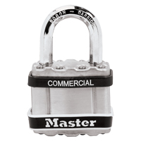 Cadenas lamin&eacute;, Argent, Cl&eacute;s diff&eacute;rentes, Acier lamin&eacute;, Largeur de 1-3/4" Ontario Safety Products