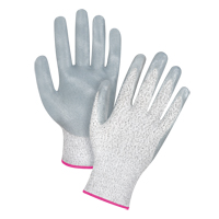 High-Performance Cut-Resistant Gloves, Size 5/2X-Small, 13 Gauge, Nitrile Coated, HPPE Shell, ANSI/ISEA 105 Level 4/EN 388 Level 5 Ontario Safety Products