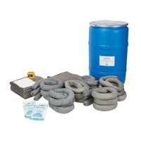 Spill Kit, Universal, Drum, 55 US gal. Absorbancy SGD800 | Ontario Safety Product
