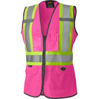 139PK Veste de s&eacute;curit&eacute; pour femme, Rose, T-petit, Polyester Ontario Safety Products