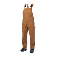Unlined Duck Overalls, Men's, Large, Brown Ontario Safety Products