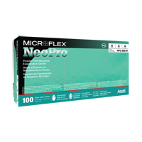 NEOPRO&reg; Gloves, X-Small, Neoprene, 5.1-mil, Powder-Free, Green, Class 2 Ontario Safety Products