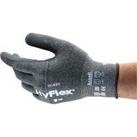 Hyflex&reg; Cut-Resistant Coated Glove, 6, Nitrile Coating, 18 Gauge, Nylon Shell Ontario Safety Products