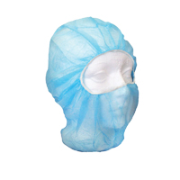 Disposable Balaclava Hood, Polypropylene, Blue SGH994 | Ontario Safety Product