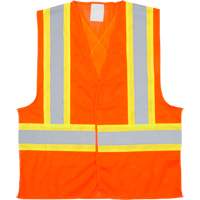 Veste de s&eacute;curit&eacute; pour la circulation, Orange haute visibilit&eacute;, 2T-Grand, Polyester Ontario Safety Products