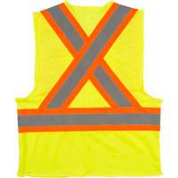 Veste de s&eacute;curit&eacute; pour la circulation, Jaune lime haute visibilit&eacute;, 2T-Grand, Polyester Ontario Safety Products