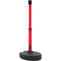 PLUS Barrier Post Set Receiver, 42" High, Red Ontario Safety Products