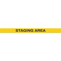 Tough-Mark™ Heavy-Duty Floor Marking, Rectangle, 48" L x 2" W, Yellow, Polyethylene SGJ219 | Ontario Safety Product