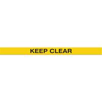 Tough-Mark™ Heavy-Duty Floor Marking, Rectangle, 48" L x 2" W, Yellow, Polyethylene SGJ225 | Ontario Safety Product