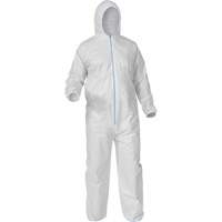 Protective Coveralls, Medium, White, Microporous Ontario Safety Products