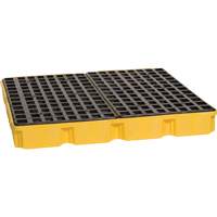 Modular Spill Platform, 60.5 US gal. Spill Capacity, 51.5" x 51.5" x 6.5" Ontario Safety Products