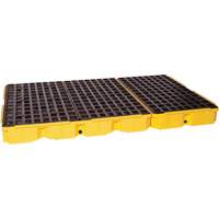 Modular Spill Platform, 88 US gal. Spill Capacity, 51.5" x 78.25" x 6.5" Ontario Safety Products