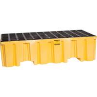 Spill Containment Pallet, 66 US gal. Spill Capacity, 26.25" x 51" x 13.75" SGJ302 | Ontario Safety Product