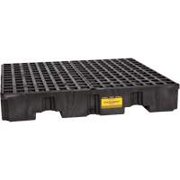 Spill Containment Pallet, 66 US gal. Spill Capacity, 51.5" x 51.5" x 8" SGJ305 | Ontario Safety Product