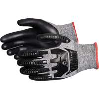 TenActiv Anti-Impact Cut-Resistant Composite Knit Gloves, 6, Synthetic Palm, Knit Wrist Cuff Ontario Safety Products