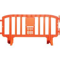 Movit Barricade, Interlocking, 78" L x 39" H, Orange Ontario Safety Products