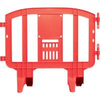Minit Barricade, Interlocking, 49" L x 39" H, Red Ontario Safety Products