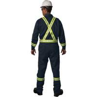 Westex UltraSoft&reg; Unlined Coveralls, Size Large (Tall), Navy Blue, 12.4 cal/cm2 Ontario Safety Products