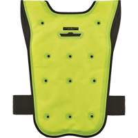 Chill-Its&reg; 6687 Economy Dry Evaporative Cooling Vest, Small/Medium, High Visibility Lime-Yellow Ontario Safety Products
