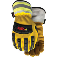 5782CR Storm Trooper Gloves, Small, Cowhide Palm, Elastic Cuff Ontario Safety Products