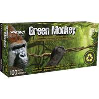 5559PF Green Monkey Gloves, Small, Nitrile, 4-mil, Powder-Free, Green Ontario Safety Products