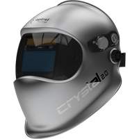 Crystal 2.0 Auto Darkening Welding Helmet, 3.94" L x 1.97" W View Area, 2/4 - 12 Shade Range, Silver SGP709 | Ontario Safety Product