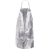 Heat Resistant Apron with Strap, 24" W x 42" L, Aluminized Kevlar&reg; Ontario Safety Products