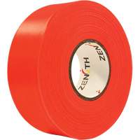 Flagging Tape, 1.1875" W x 164' L, Fluorescent Orange SGQ805 | Ontario Safety Product